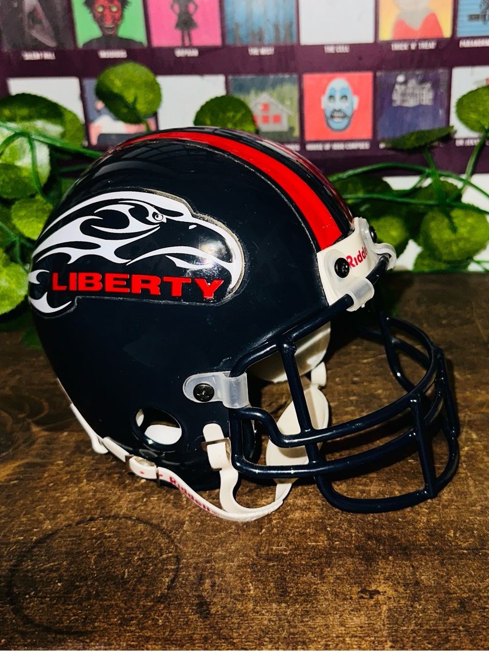 Football Liberty University Flames Riddell Mini Helmet